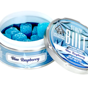 Buy Blue Raspberry BIIIT Sour Gummy Cubes